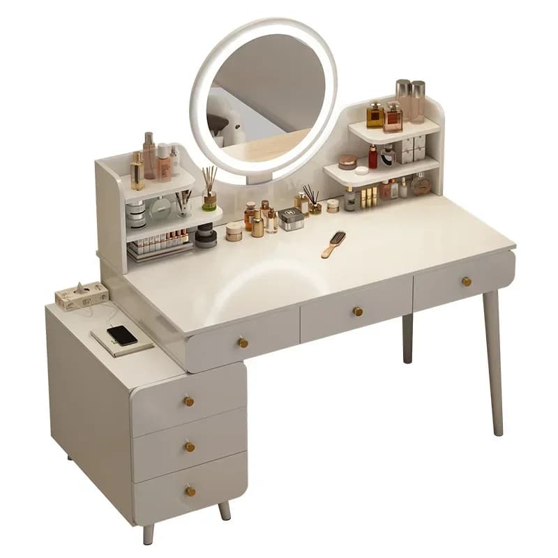 Commodes de maquillage nordiques pour filles, commode de salon, commode de proximité, armoire de salon, décoration de chambre