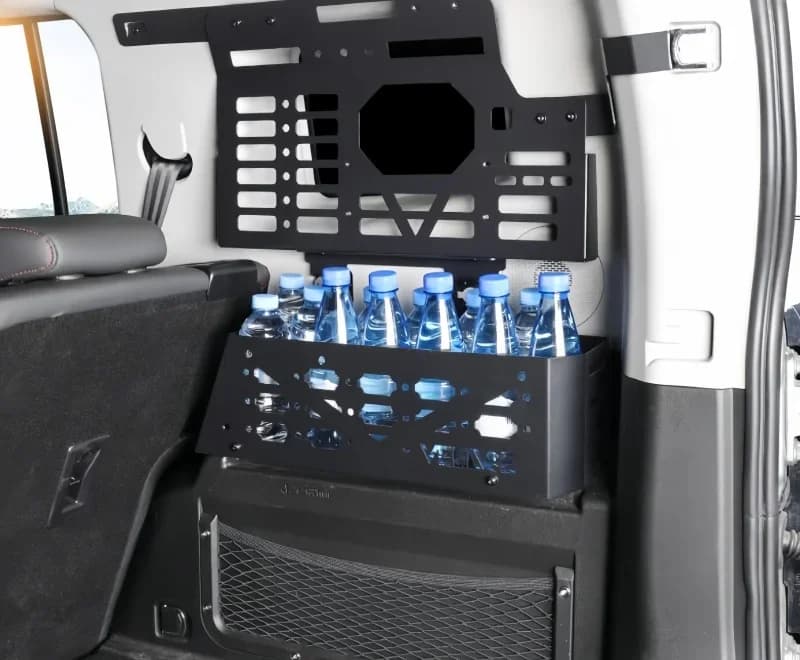 Supports de rangement de coffre adaptés pour Jetour Traveller T2 2023 2024 2025, support de rangement en alliage d'aluminium pour coffre de voiture modifié, accessoires de voiture