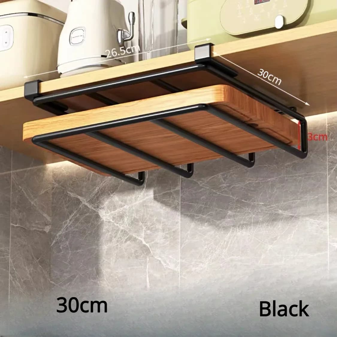 Cuisine sous armoire panier étagère de rangement planche à découper support cuisine placard support sous bureau armoire bureau salle de bain organisateurs
