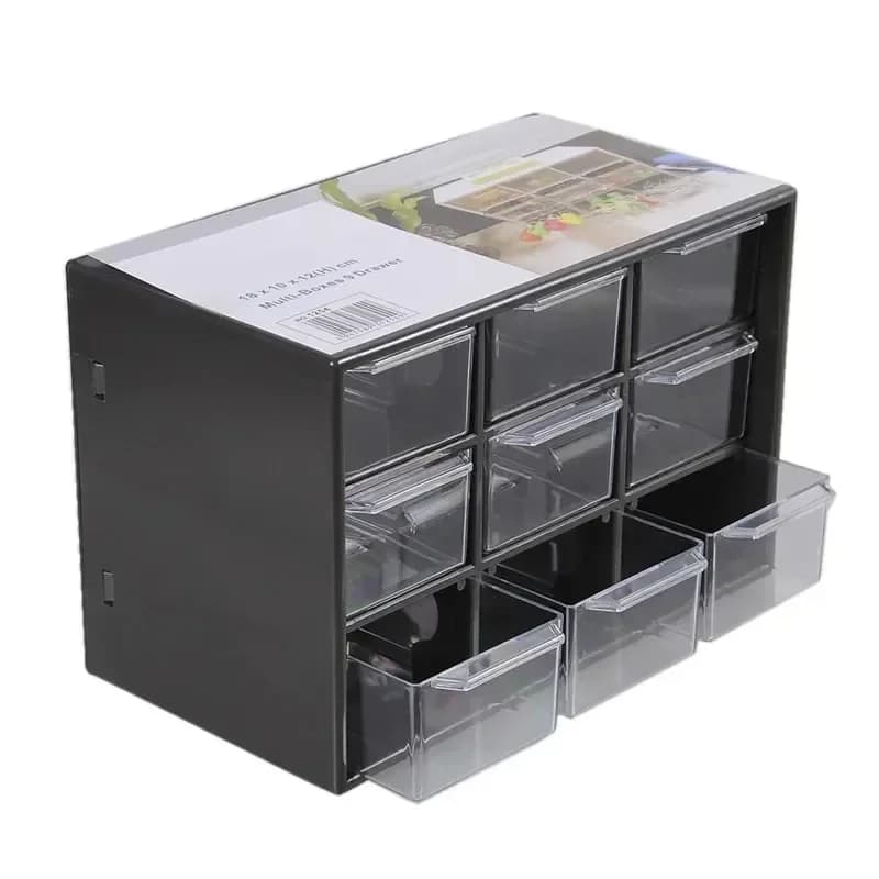 Boîte de rangement de style tiroir, boîte de rangement pour bijoux, mini armoire de rangement, grille portable, tiroir de bureau, fournitures de bureau