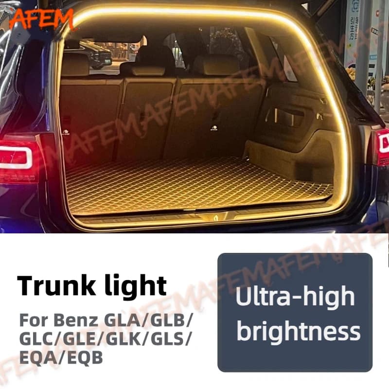 Lumière de coffre arrière pour Mercedes Benz GLA X156 H247 GLB X247 GLC X253 X254 GLE W167 EQA EQB 2022 2023 2024 2025 Accessoires