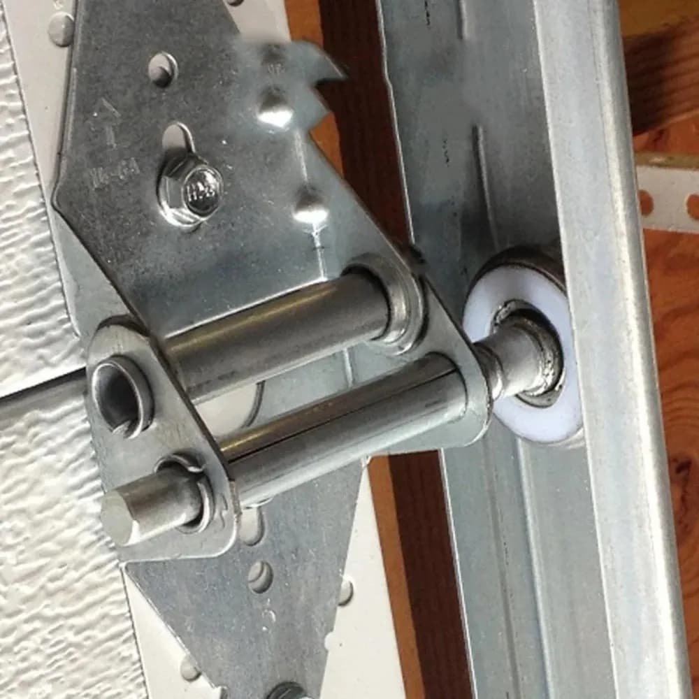 2 pouces 10 roulements à billes-roue à rouleaux de porte de garage en nylon robuste roulement scellé à billes roues en nylon et en acier