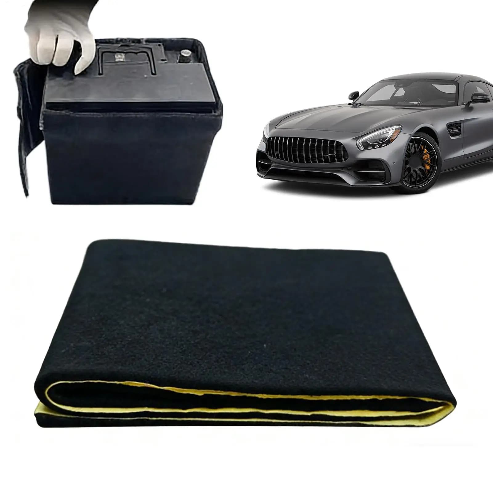 Adhésif isolant pour batterie de voiture, fournitures automobiles, couverture ignifuge pour batterie de voiture, couverture thermique pour batterie d'hiver pour camions et SUV