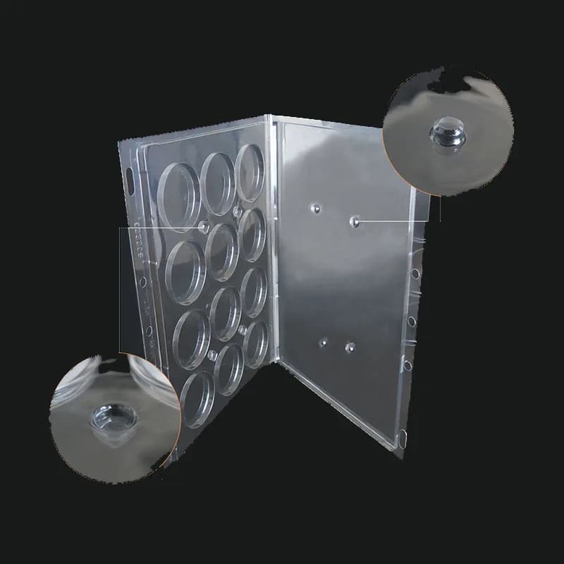 Support de dalles de pièces de monnaie, lot de 2 pièces, feuilles d'âge, seuil, lieutenant