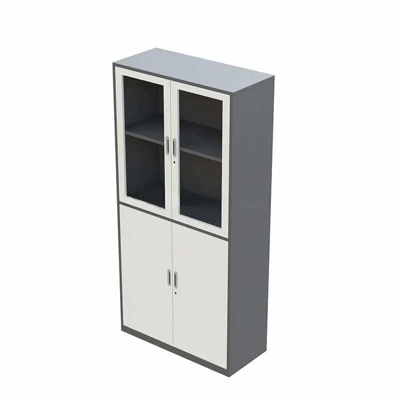 Armoires de classement, armoires de rangement métalliques, armoires de rangement industrielles, armoires de classement avec portes vitrées à charnières