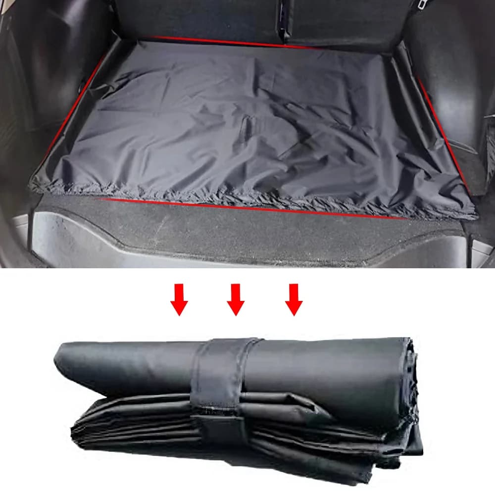 Tapis de Protection imperméable pour coffre de voiture, Portable, 120x70cm/140x100cm, accessoire pliable pour les entreprises de Service de conduite