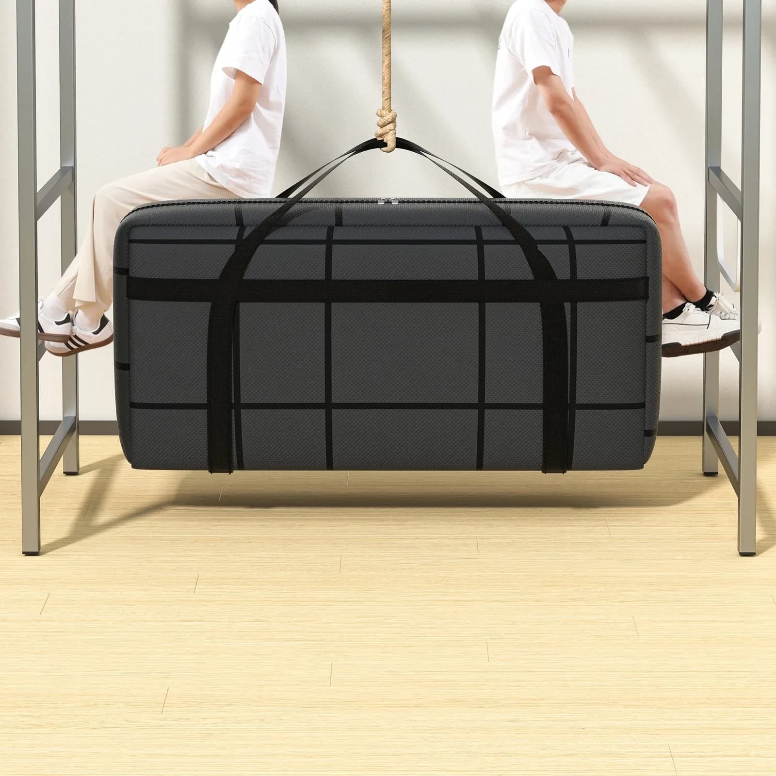 Sacs à main de rangement pour la maison, pour déplacer les voyages, dortoir, armoires, vêtements, sacs de rangement pour couettes, sacs anti-poussière pliables résistants à l'humidité