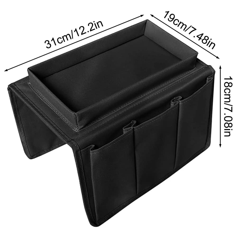 Sac de rangement pour canapé, sac suspendu pour accoudoir de canapé, sac de rangement pour télécommande, sac de rangement pour la maison