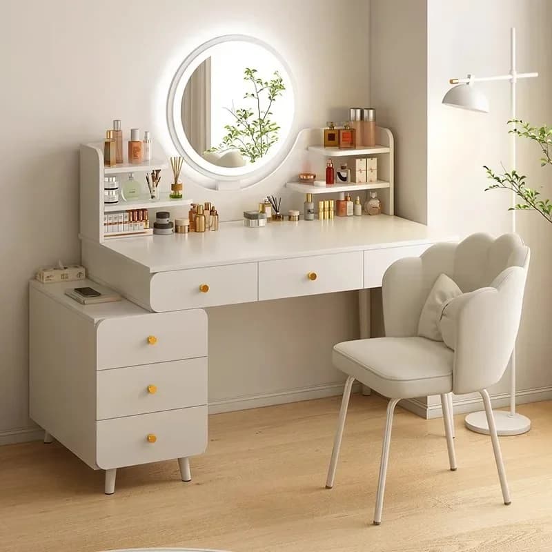 Commodes de maquillage nordiques pour filles, commode de salon, commode de proximité, armoire de salon, décoration de chambre