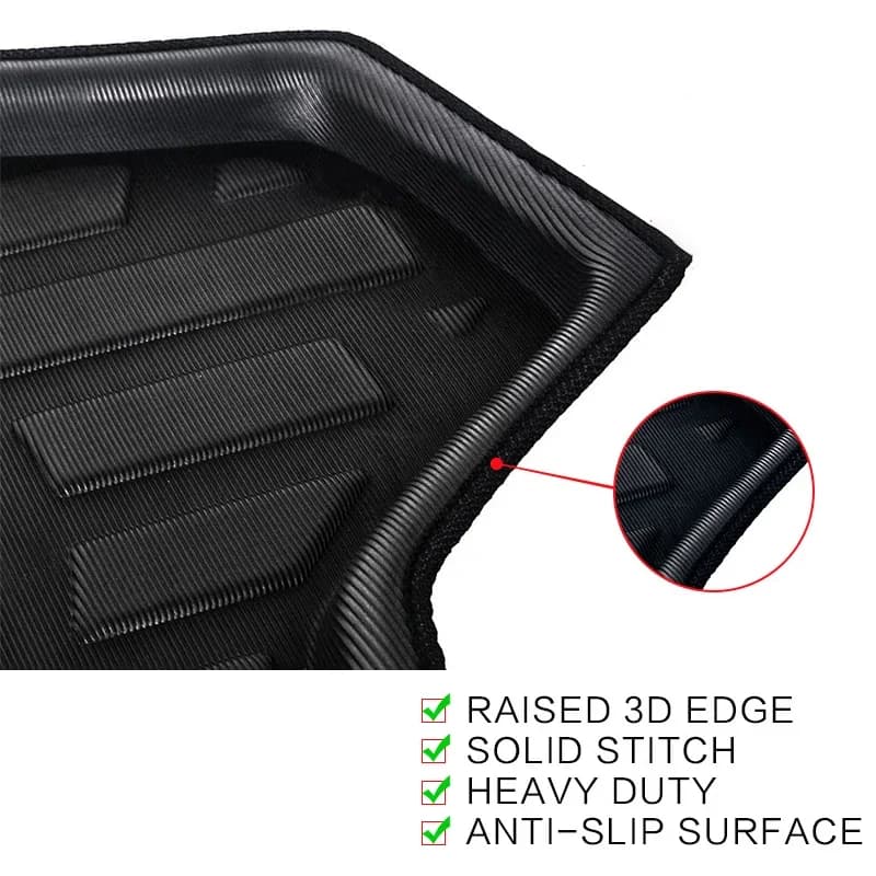 Polymères de Coffre de Voiture pour KIT 2008 P24 2020 2021 2022 2023 E2008, Tampon de Protection Étanche OligMaterial, Accessoires