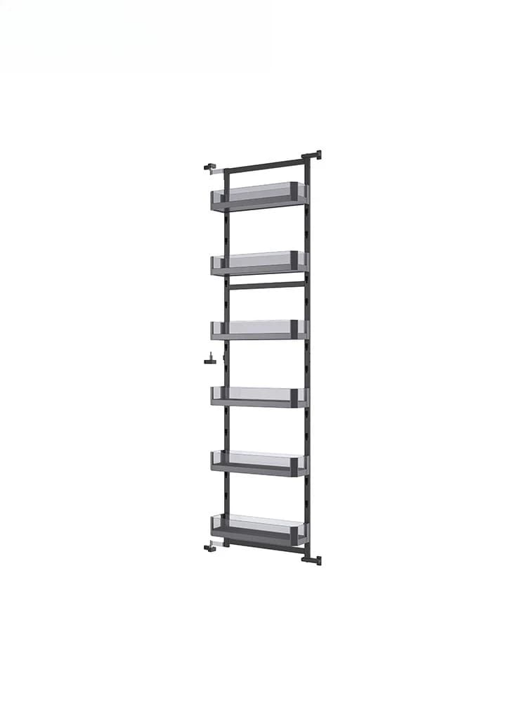 Panier de rangement d'angle pour armoire de cuisine solide, grande capacité