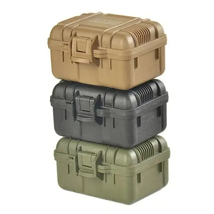 Boîte de 1 pièce avec mousse antichoc - Peut être utilisée pour le stockage extérieur de certains objets fragiles, tels que les appareils photo, les jumelles, les petits outils.