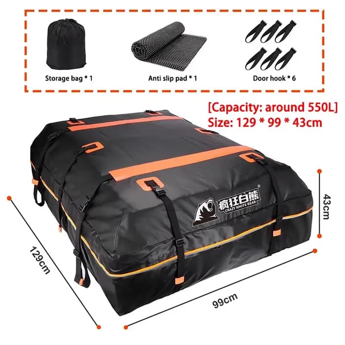 Coffre de voiture étanche extérieur