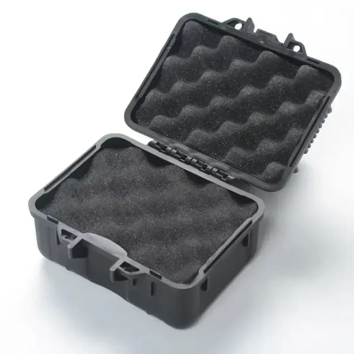 Boîte de 1 pièce avec mousse antichoc - Peut être utilisée pour le stockage extérieur de certains objets fragiles, tels que les appareils photo, les jumelles, les petits outils.